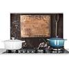 KitchenYeah© Pannello Paraschizzi da Cucina Alluminio Alzatina Top