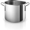 Eva Trio | Pentola in acciaio inox 4,8 l 20 cm | perfetta per una grande porzione di zuppa, piatti stufati, cucinare un pollo da minestra o brodo fatto in casa | acciaio lucido