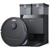 ECOVACS DEEBOT T30C OMNI Robot Aspirapolvere Lavapavimenti, 20000 Pa, ZeroTangle 3.0, Tecnologia TruEdge 2.0, Sistema di Lavaggio OZMO TURBO 2.0, Stazione All-in-one Migliorata, Nero