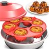 LIVGRA8T Gugelhupf - Stampo in silicone per forno da campeggio, compatibile con Omnia, Enders Vamo, Crivit, accessori per la produzione di mini cagliata, muffin, brownies