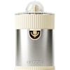 Guzzini, Sous Chef, Spremiagrumi con Coperchio Antipolvere, 100W, Acciaio Inox, Bio-Based, Doppio Cono 2-in-1, Beccuccio Salvagoccia (Cream)
