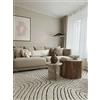 RugVista Chaima Tappeto, 240 x 340 cm, Bianco crema/Nero