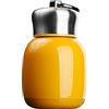 YOUSIS Mini thermos da 200 ml, per acqua, caffè e latte, a prova di perdite, per liquidi caldi o freddi, da viaggio, per l'utilizzo in casa e all'aperto (arancione rosso)