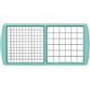Genius Nicer Dicer Fusion Smart, inserto per verdure, 5 x 5, 10 x 10 mm, accessorio per affettare verdure, utensile da cucina