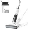 Vozascly W15 Pro Aspirapolvere Lavapavimenti, 3 in 1 Aspirapolvere Senza Fili Intelligente, 18kPa, 40min, Autopulente, Sdraiarsi a 180°, 5mm Pulizia dei Bordi, Potente Aspirazione per Rifiuti Secchi e Umidi