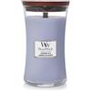 WoodWick candela grande profumata con stoppino scoppiettante | Lavender Spa | Durata Fino a 130 Ore