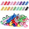 PetGlimmer 18 Colori Colorata Elastico per Cucito Piatte, 6mmx1m Fettuccia Elastica