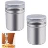PetGlimmer 2 Pezzi Spargi Cacao in Polvere, Spargi Zucchero a Velo | Dosatore Cacao in Polvere, Porta Zucchero, Setaccio per Farina in Acciaio Inox per Caffè, Spezie, Cacao, Zucchero