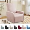 MeYuxg Copri Poltrona Relax Reclinabile a 1 Posto, Elasticizzato Copripoltrona Relax Reclinabile con Tasche, Impermeabile Copri Poltrona Totale, per Poltronas Relaxs e TV(Rosa, 4 Pezzi)