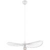 Trio Leuchten Reality - Cappello a sospensione R31451031, in metallo bianco opaco, senza 1 E27