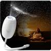 Eroshoo Proiettore galassia, luce notturna stellata rotante a 360°, proiettore planetario alimentato tramite USB, proiettore della Via Lattea Plug & Play