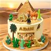 Thirty and Thirsty set di statue egizie antico egitto decorazione piramide faraone anubis
