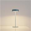 Palmina 901,lampade da tavolo senza fili,lampade da tavolo ricaricabili E Dimmerabile In Alluminio,abat jour senza fili 4400mah,Protezione IP54,luce da tavolo esterno/Interno/Blu