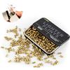 Adibbo Accendino a pietra focaia 35 grammi/confezione (circa 300 pezzi) - Universale ricambio Flint per benzina gas pietra focaia accendino - compatibile con Clipper e Zippo Pietre Oro