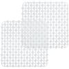 PetGlimmer 2 Pcs Tappetino Sgocciola Piatti da Protezione,28×28cm Lavandino Gomma Set