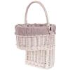 e-wicker24 Alles aus Weide Cestino per scale per giornali, cestino in vimini sulle scale, cestino per giornali in salice, portariviste