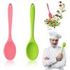 Jinsion Grande Manico Lungo 27 Cm Cucchiaio Silicone Cucina Mestoli Evita di