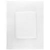 Carillo Set 1+1 Nido d'Ape Asciugamani Viso + Ospite in Puro Cotone N994 Bianco
