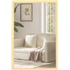 HOMCOM Specchio da parete rettangolare 60 x 40 cm, cornice in legno naturale, ideale per il bagno, il soggiorno o la camera da letto