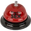 BLUECHOLON Campanello da tavolo Ring For Sex, rosso con manico nero, regalo divertente e originale per coppia, San Valentino, compleanno (campanello Ring For Sex)
