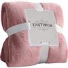 TASTHROW Rosa Coperta Pile Blanket 130 x 150 cm
