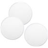 TopHomer Set di 3 stampi rotondi in silicone per sottobicchieri, fai da te, per resina epossidica, gesso e cera (14 x 14 cm)