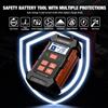 KONNWEI Tester per Batterie Auto 3 in 1 Konnwei KW520 per 12V/10A 24V 5A, Strumento di Riparazione a Impulsi e Caricabatterie per Auto e Camion