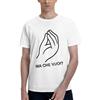 NONE T-Shirt Uomo Bianca 100% Cotone, Maglietta Estiva Manica Corta Girocollo, Stampa Italiana "Ma Che Vuoi?", Graphic Tee Casual Streetwear, Top Traspirante Morbido, Moda Uomo Harajuku, Regalo Divertente,
