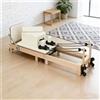 UOSU Letto Reformer Pilates Pieghevole Salvaspazio in Legno d'Acero | Attrezzatura per Pilates Domestico in Confezione di Legno - Spedizione Inclusa