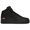 Nike Air Force 1 Mid Supreme Black