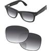 PapaViva Lenti di ricambio compatibili con occhiali da sole Ray-Ban RW4004 da 53 mm