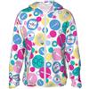 Yyoretp Carino infermiera stampa protezione solare giacca con cappuccio, sport leggeri a maniche lunghe vestiti di protezione solare, Nero , L