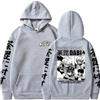 zhedu My Hero Academia Harajuku Felpa con Cappuccio Unisex Manga 2D Stampato Cosplay Manica Lunga Dabi Grafica Casual Oversize Hip Hop Y2k Pullover Anime Regali (Color 02,S)