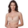 JADEA Reggiseno Imbottito in Micro Senza Ferretto Art Abbraccio