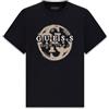 GUESS T-Shirt (IT, Testo, M, Regular, Regular, Nero)