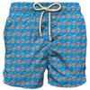 Saint Barth Mc2 Uomo Costume da Bagno Short LIG0003 Poliestere Blu XL