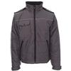 Payper ORION 2.0 Giubbino Giacca uomo 100% Poliestere chiusura zip interno imbottitura trapuntata tasca porta smartphone badge Grigio Smoke (3XL)