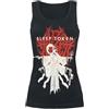 Sleep Token Ascensionism Metal Donna Top Nero 100% Cotone Regular