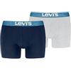 Levi's Levis Melange Waistband Organic Cotton, Pugile Uomo, Blue Combo, XXL