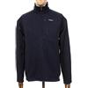 Patagonia M's Better Sweater 1/4 Zip Maglia Lunga, New Navy, L Uomo