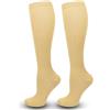 HOMKISCN Noriva Calze a Compressione Graduata, BambooFlow™ a Compressione Calze, Traspirante e confortevole, ad alta elasticità,antiscivolo