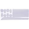 BBB, Set di Adesivi protettivi per Telaio Bici Protection ClearSkin, Bianco (Transparent)