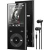 PlayerPure Lettore MP3 Bluetooth 5.3,senza memoria MP3 Player con 2 slot per schede TF