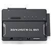 NGFF Alloggiamento esterno verticale per scheda PCBA, docking station SSD SATA 2.5 3.5 pollici e IDE 40 pin, con interfaccia USB 3.0 USB-C Type-C per doppio NVMe M-key M.2 M.2 SATA 40 pin.