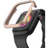 MXFDOKD Custodia Protezione Compatibile con Apple Watch Serie 3 38mm in Acciaio Inossidabile, Bling Custodia Protettiva Antiurto Metallo Cassa dell'Orologio Compatibile con Apple iWatch 38mm Serie 3 2 1