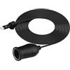 TIENFOKOTA Adattatore da USB C a accendisigari da 3 m, 12 V, tipo C maschio a femmina, compatibile con telecamera di bordo, GPS, luci a LED per auto, ventilatore per auto e dispositivi portatili
