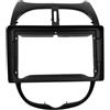 IMAWUHM Mascherina Stereo Autoradio Auto 2Din Da 9 Pollici Per La Navigazione Del Pannello Radio DVD Con Cornice Del Cruscotto Per Peugeot 206 2000-2010