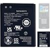HIGHAKKU Batteria di ricambio 3.7L1200SPB compatibile con Texas Instruments AkkuTI-Nspire CX and CX CAS,TI-84 CE, TI-84 Plus CE