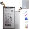 HIGHAKKU Batteria di ricambio EB-BG955ABE compatibile con Samsung ang Galaxy S8 + S8 Plus SM-G955 con strumenti
