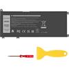 ASUNCELL 56Wh 15.2V 33YDH Batteria Del Computer Portatile per 17 7000 7778 7779 7786 7773 15 7577 G3 3579 3779 G5 5587 G7 7588 Dell Latitude 13 3380 14 3490 15 3590 3580 W7NKD1PHT30WSCB 81PFE0DNC0WSC